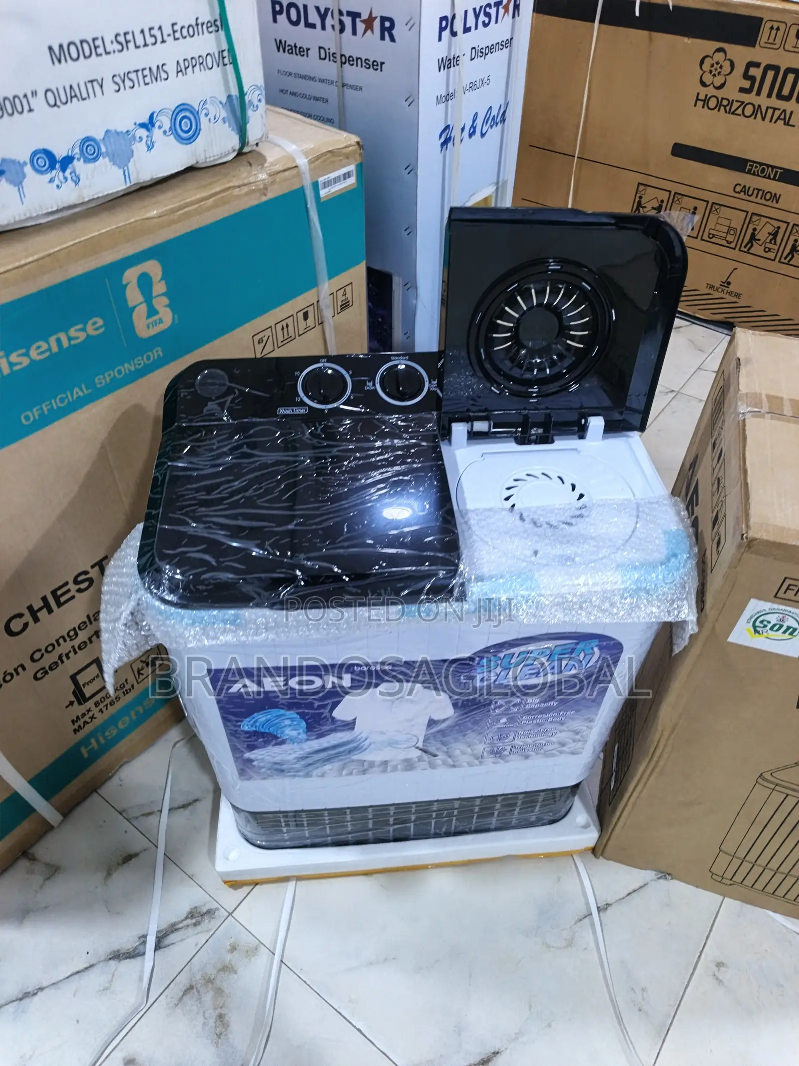 Aeon 5kg Twin Tub Washing Machine[Att05j]Compact Laundry Machine