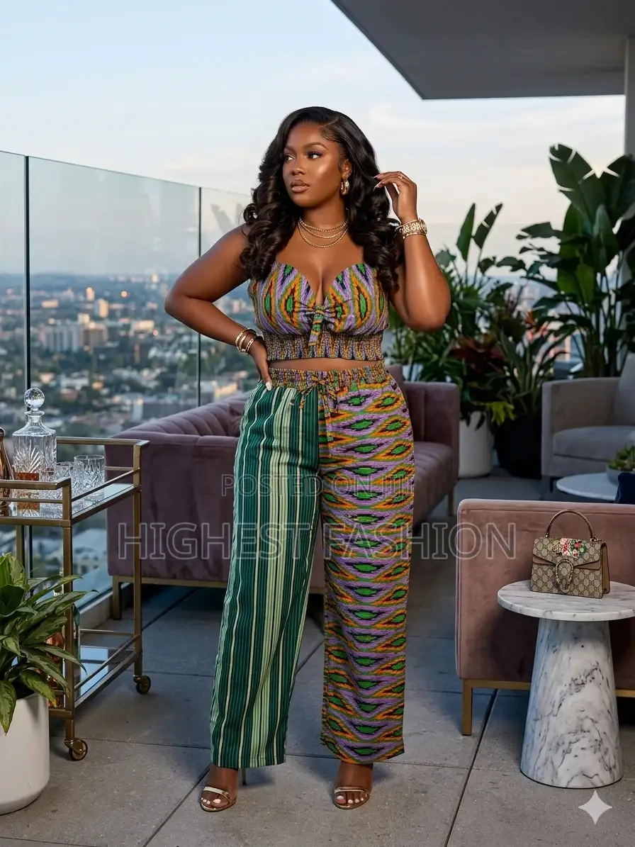 Ankara Cotton and Asooke - Style 529