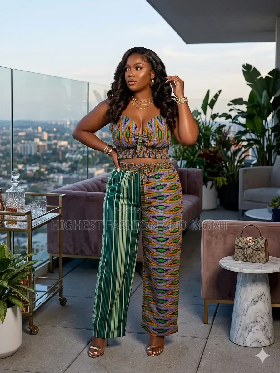 Ankara Cotton and Asooke - Style 529