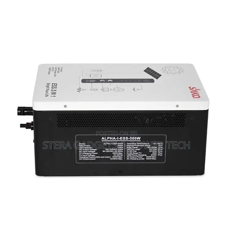 Sako Alpha Ess 500w Solar Generator System