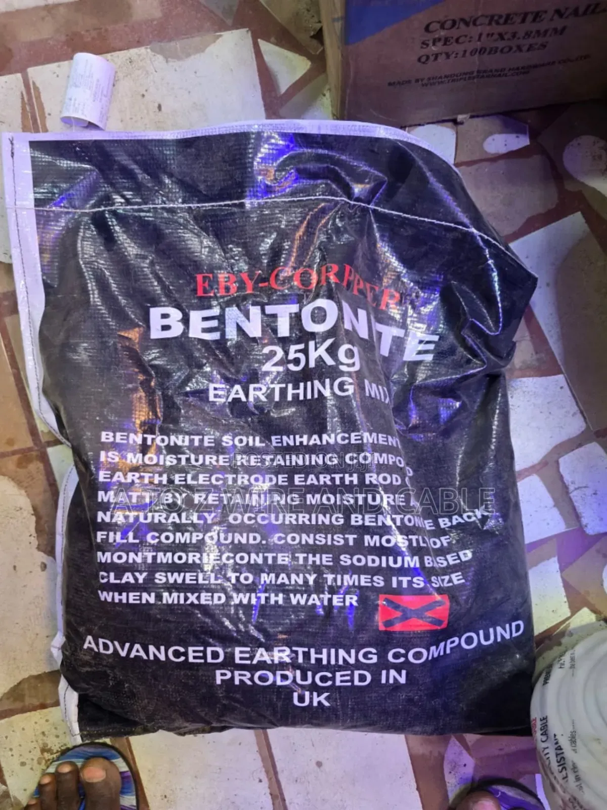 25kg Bentonite Soil – Premium Earthing Compound