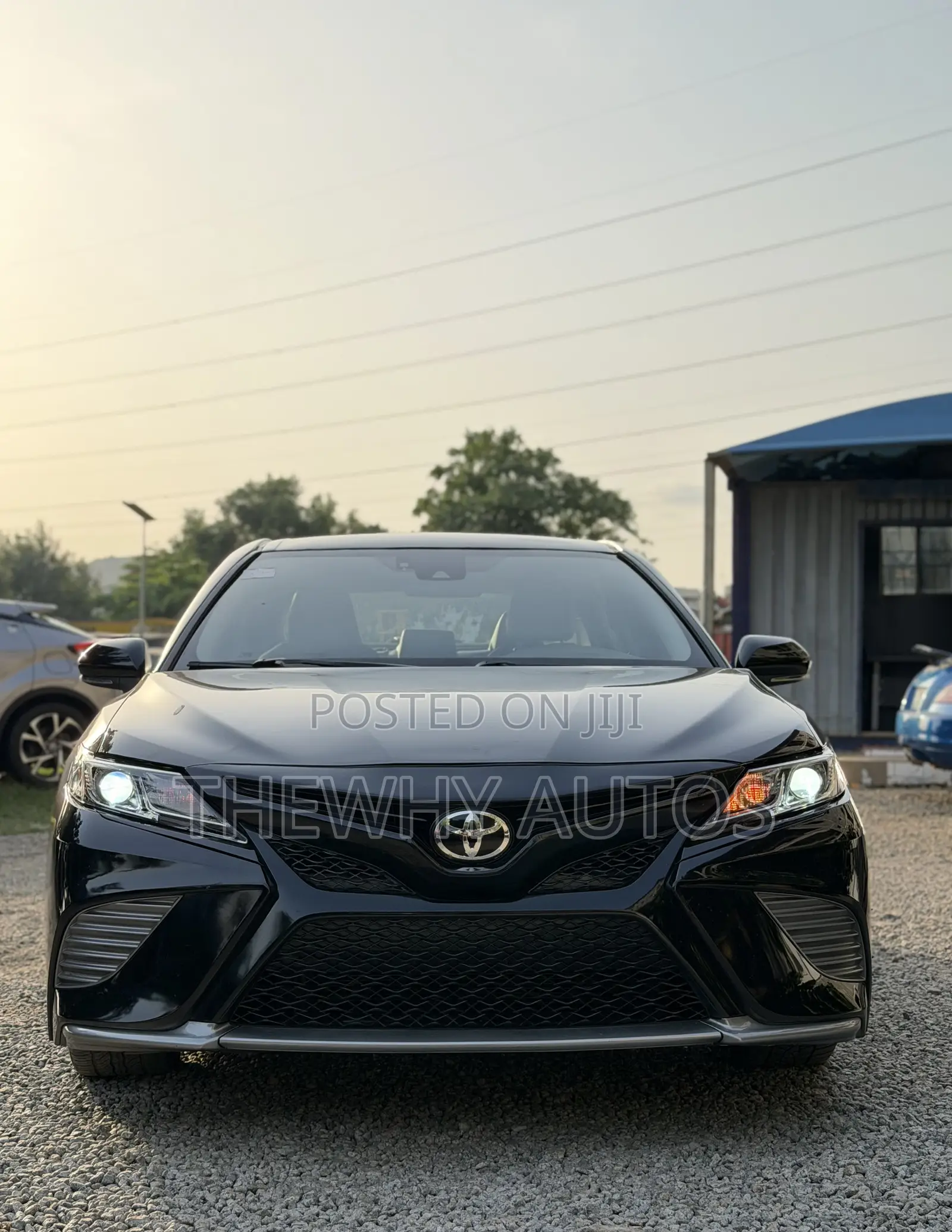 Toyota Camry SE (2.5L 4cyl 8A) 2019 Black