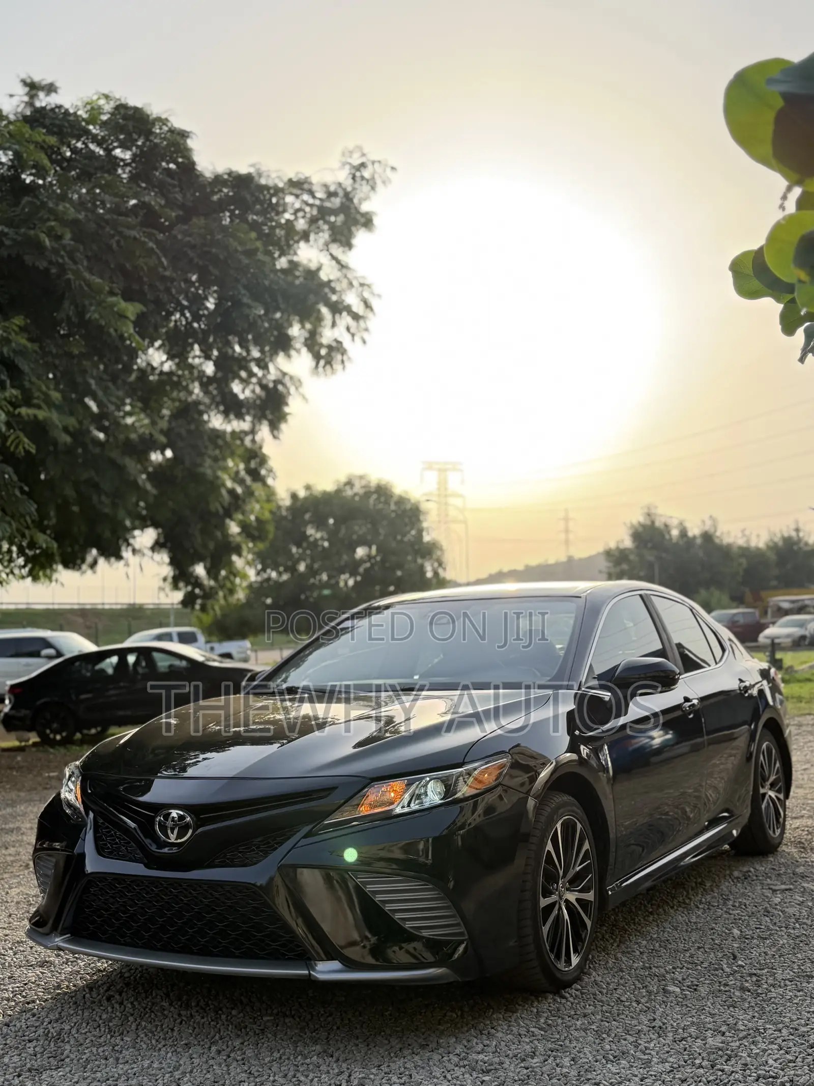 Toyota Camry SE (2.5L 4cyl 8A) 2019 Black