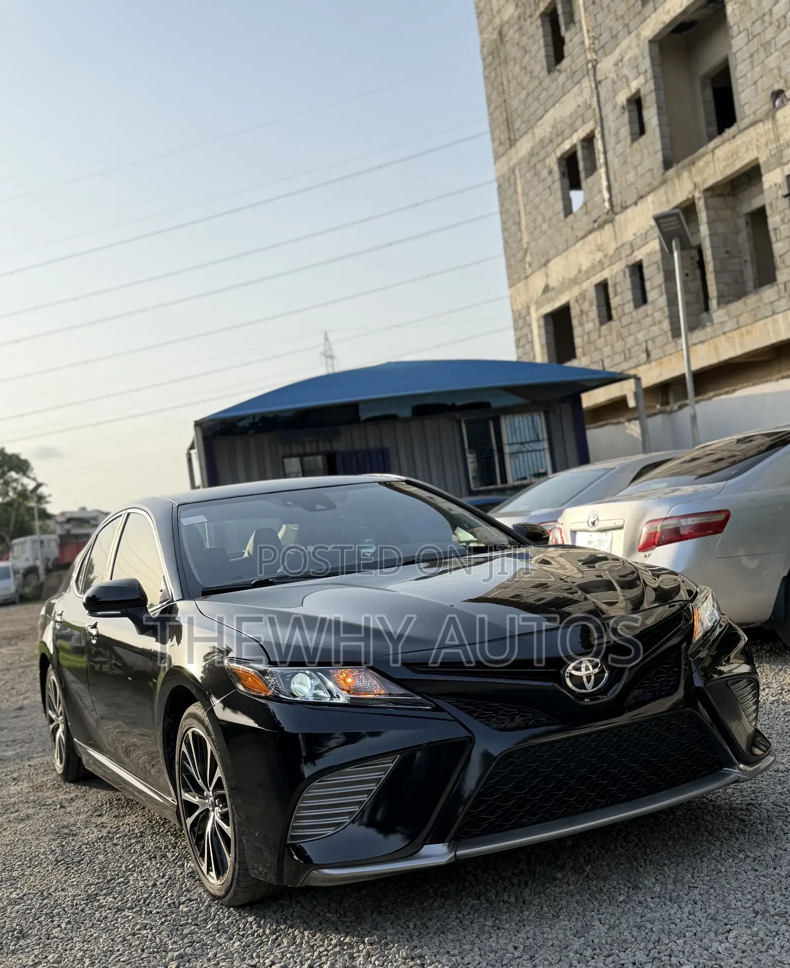 Toyota Camry SE (2.5L 4cyl 8A) 2019 Black