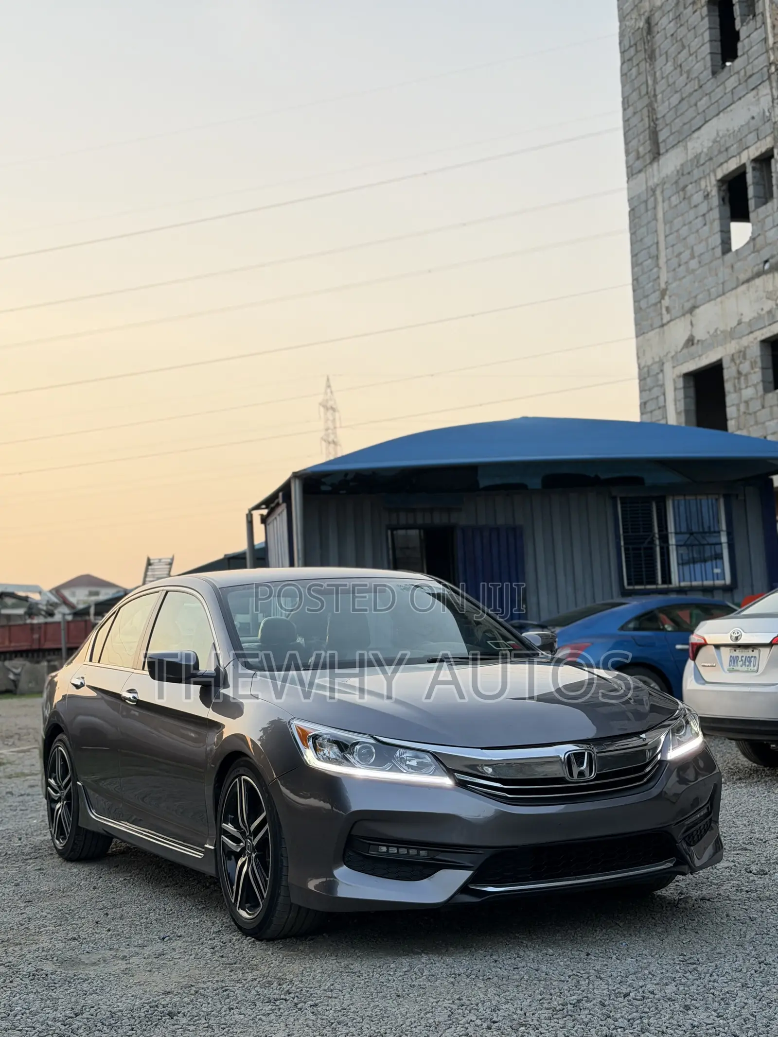 Honda Accord Sport 4dr Sedan FWD (2.4L 4cyl 2A) 2017 Gray