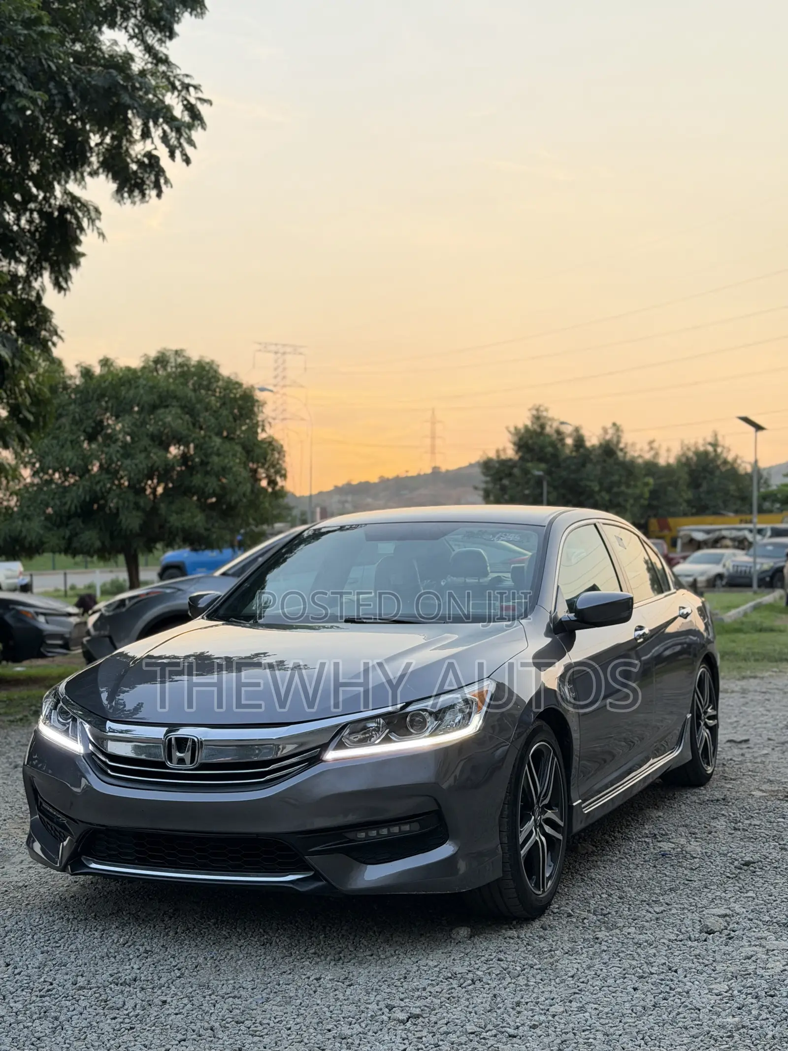 Honda Accord Sport 4dr Sedan FWD (2.4L 4cyl 2A) 2017 Gray