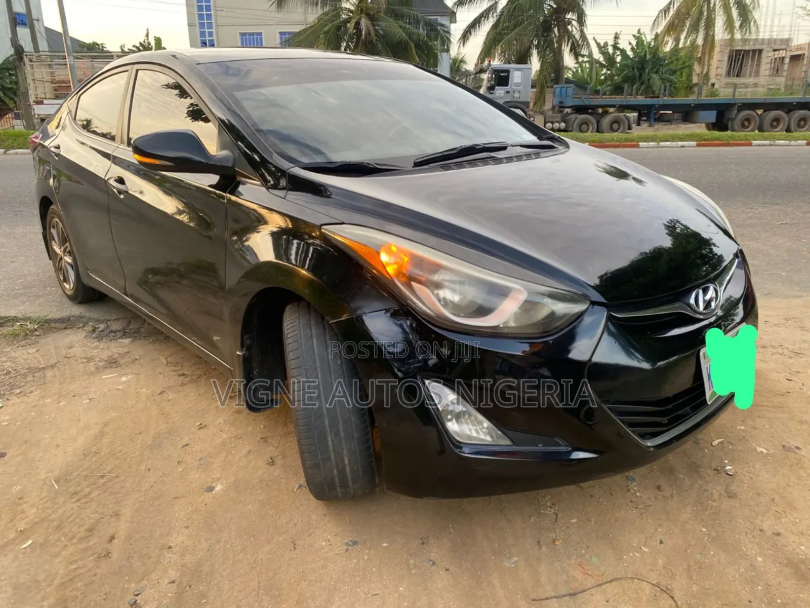 Hyundai Elantra Limited 4dr Sedan (1.8L 4cyl 6A) 2015 Black