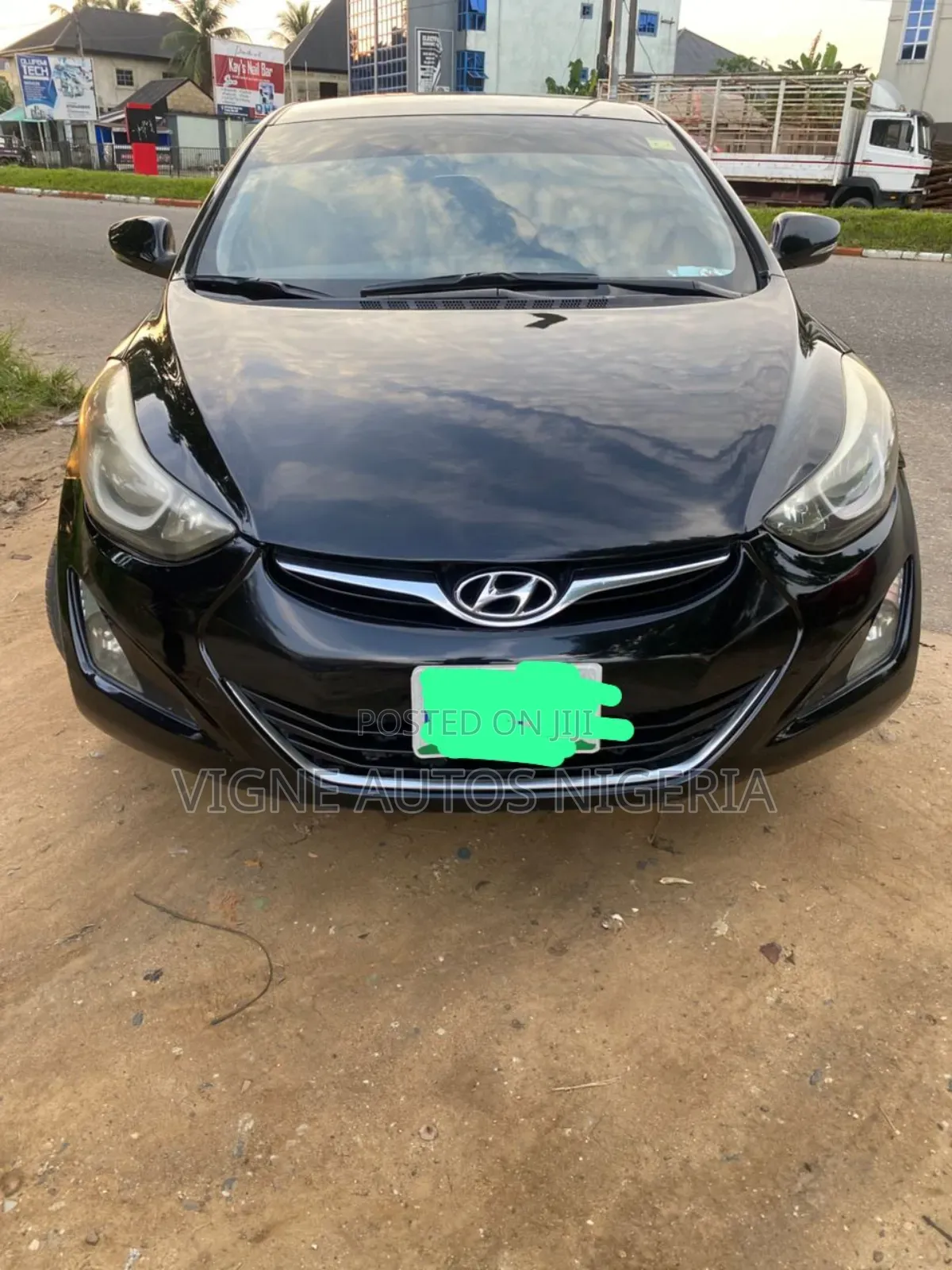 Hyundai Elantra Limited 4dr Sedan (1.8L 4cyl 6A) 2015 Black