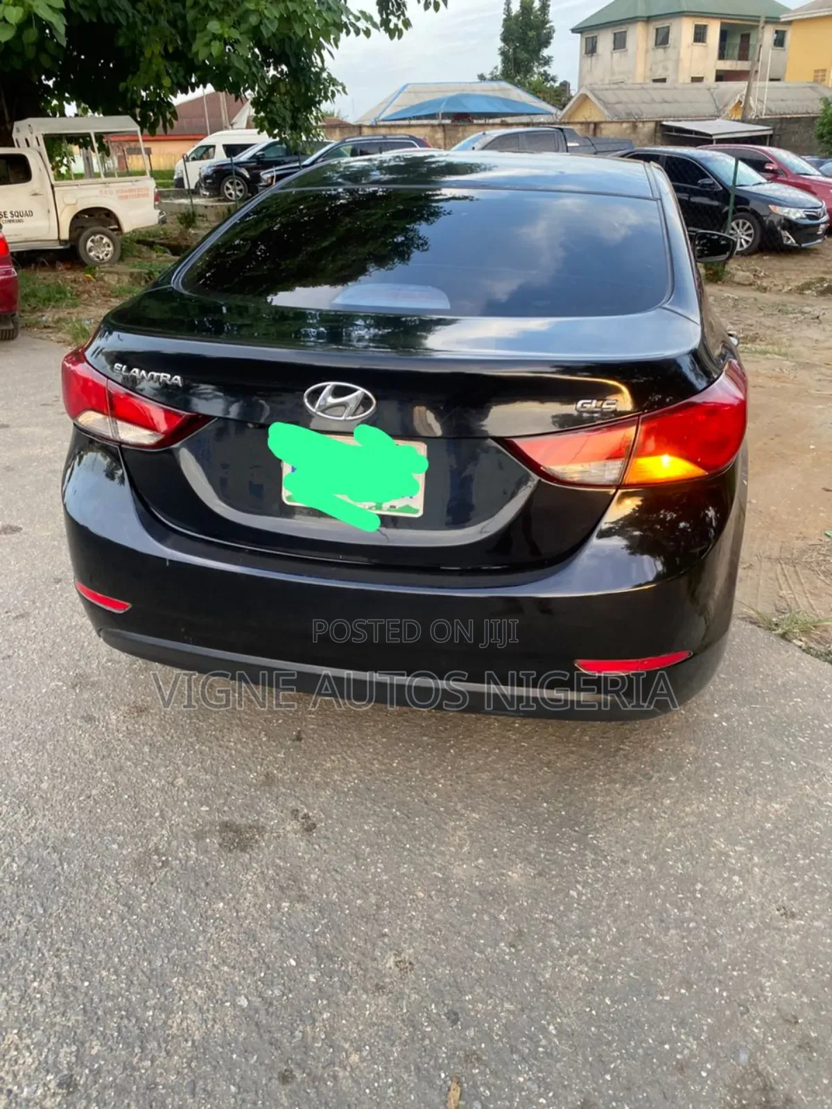 Hyundai Elantra Limited 4dr Sedan (1.8L 4cyl 6A) 2015 Black