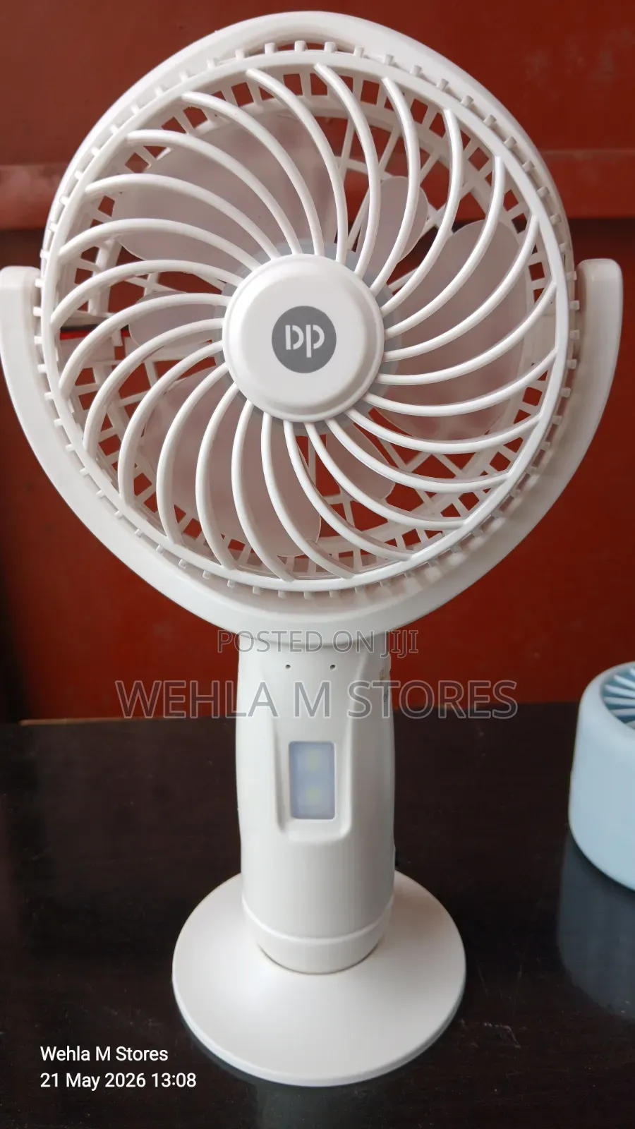 Dp Desktop Portable Rechargeable Fan- Dp 7606