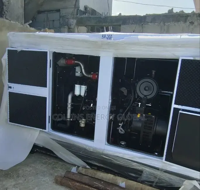 200kva Brand New Uk Perkins Soundproof Copper Coil Generator