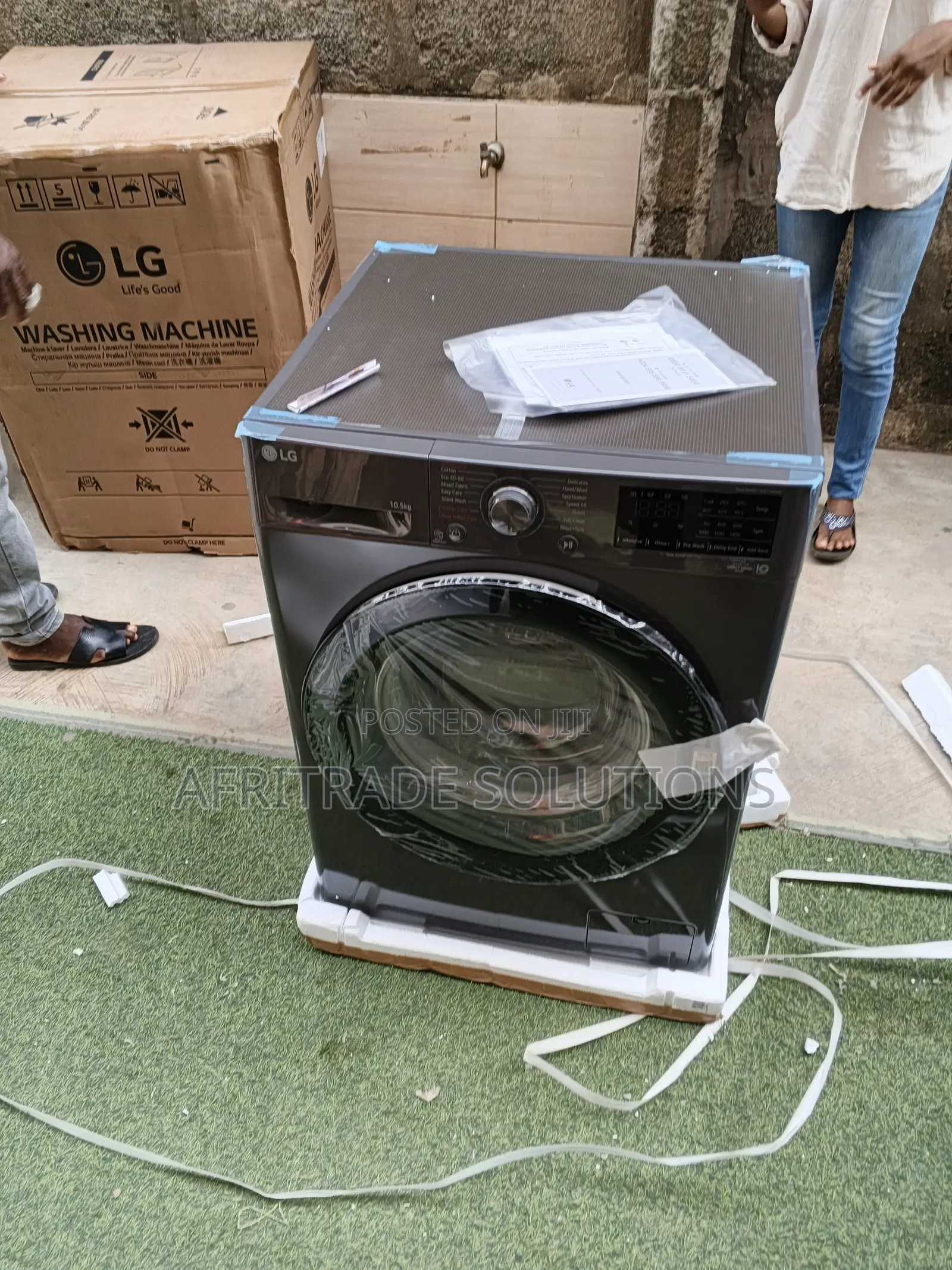 Lg 10.5kg Front Loader With Fast Spin Technology