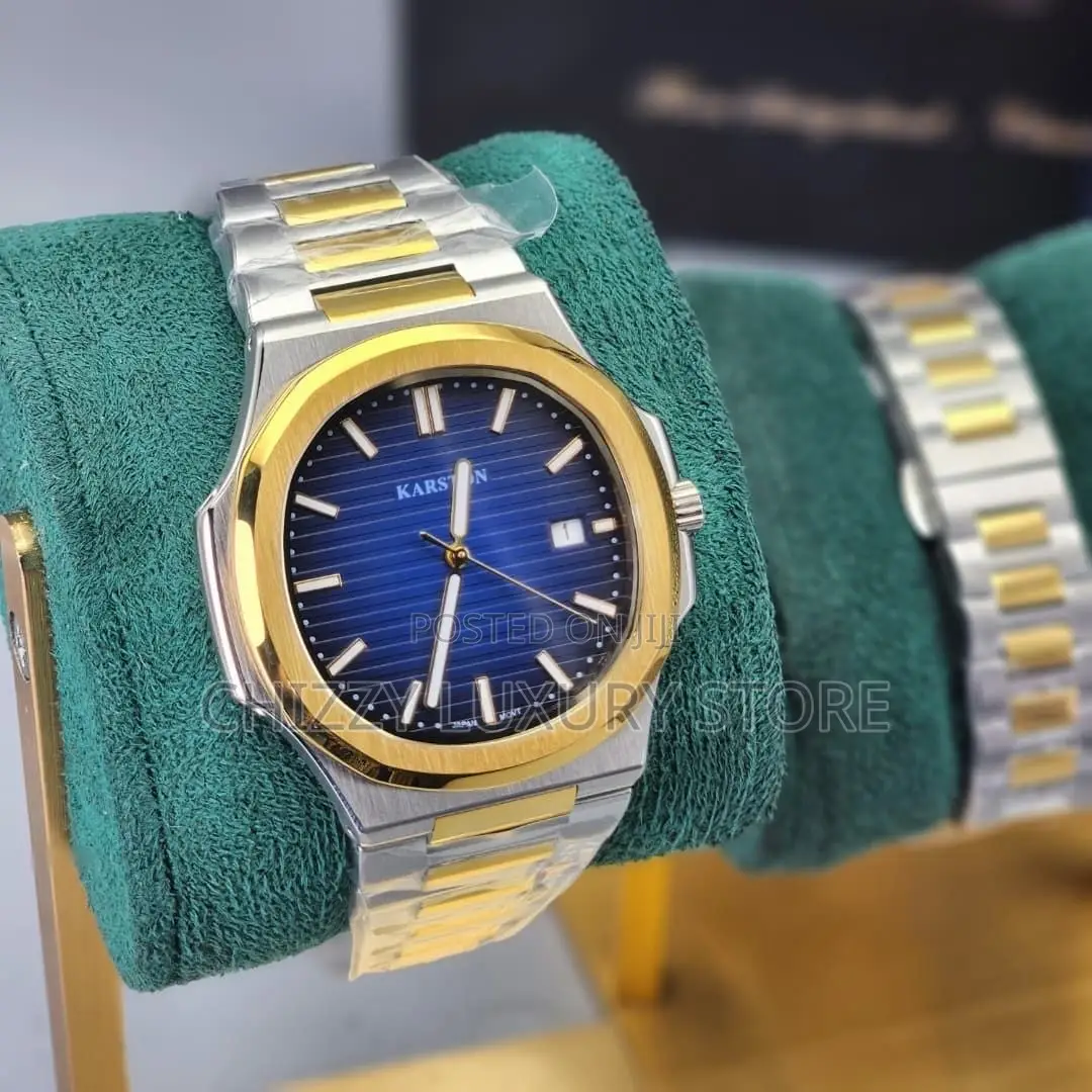 Karson Quality Luxury Men Chain Strap Wristwatch