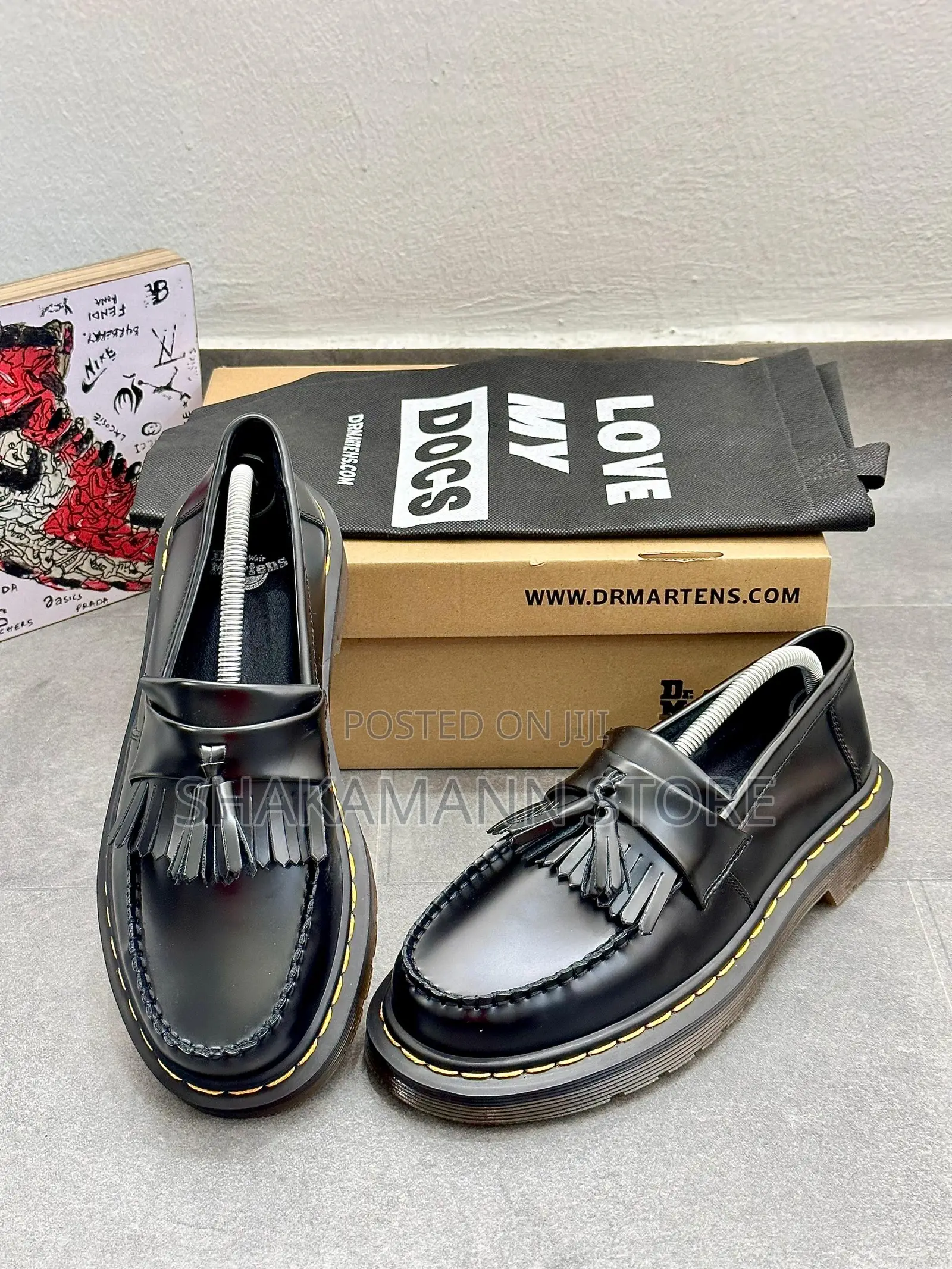 Original Dr Martens Adrian Tessel High Quality Loafers