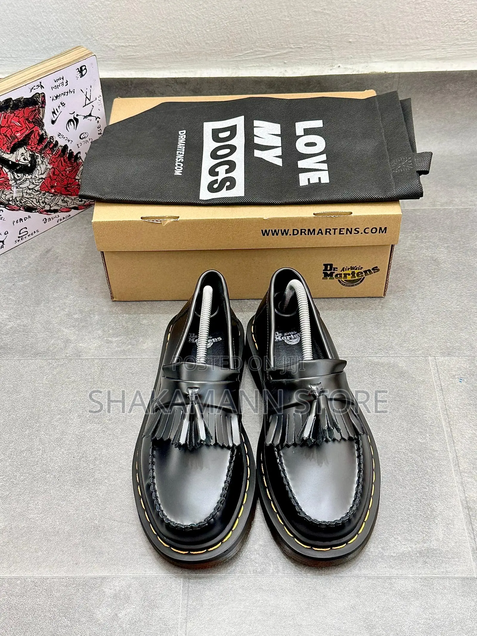 Original Dr Martens Adrian Tessel High Quality Loafers