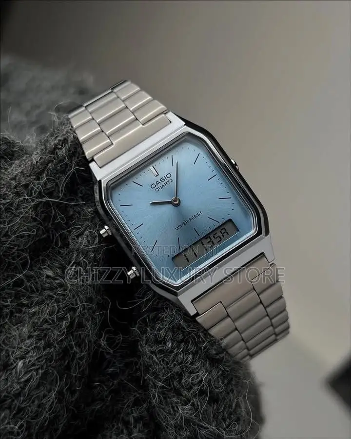 Casio Vintage Quality Luxury Men Water Resistance Wristwatch