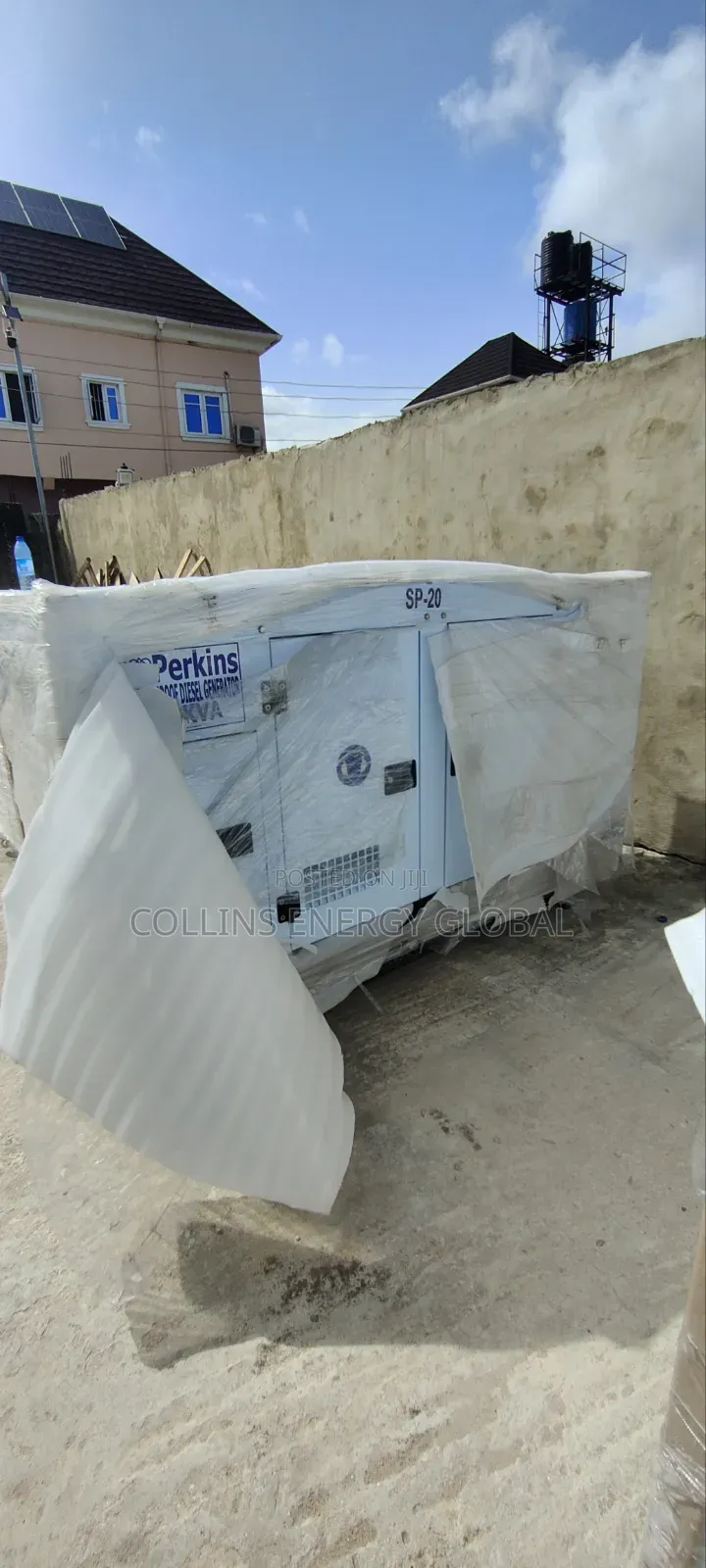 20kva Brand New Uk Perkins Soundproof Copper Coil Generator