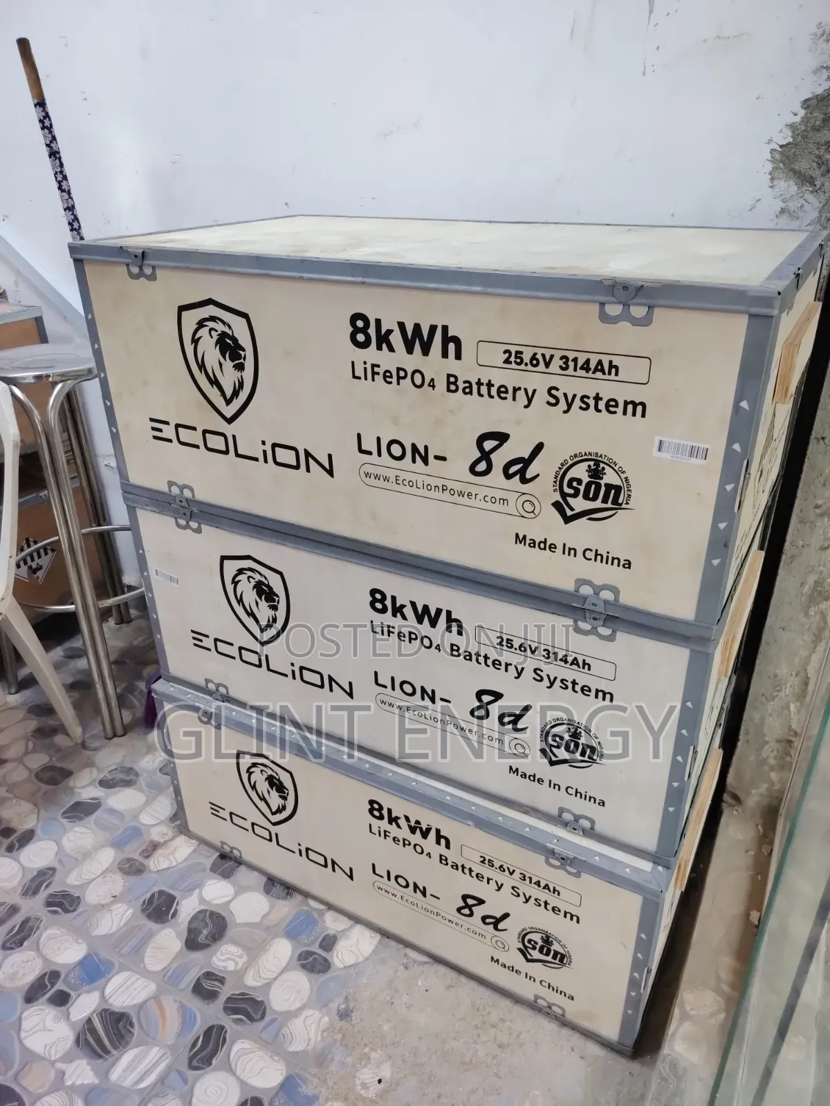 8kwh 24v Ecolion Lithium Battery