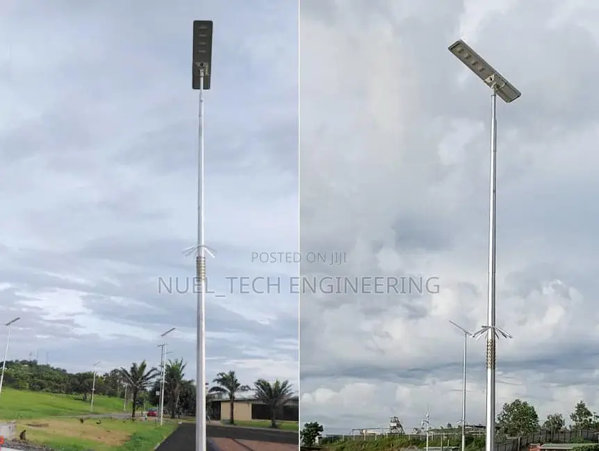 Solar Street Light Project Installation