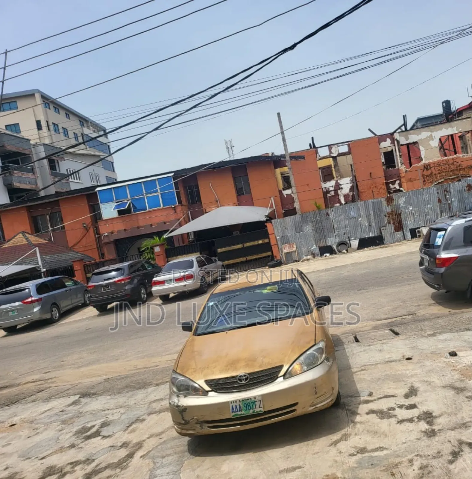 1200sqm (2plot of Land) Land With Demolishable Structure