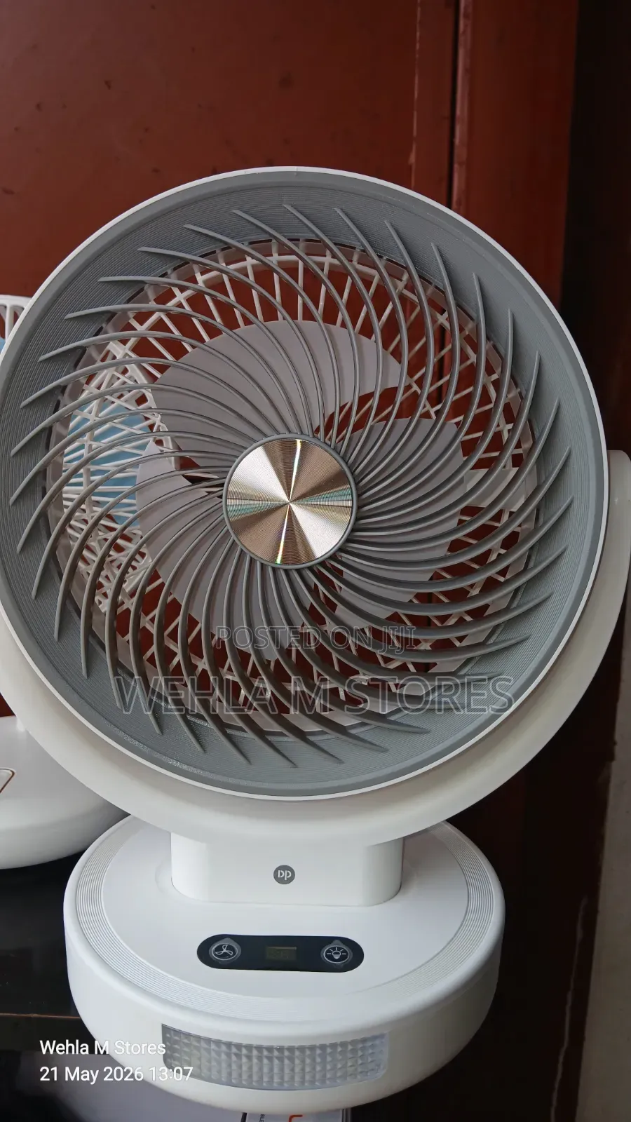 5.5 Inch Rechargeable Table Fan With Led Light Dp-7642 - 9000mah