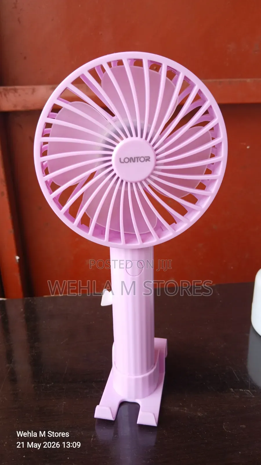 Lontor 4" Handheld Rechargeable Fan - CTL-Mf012-4