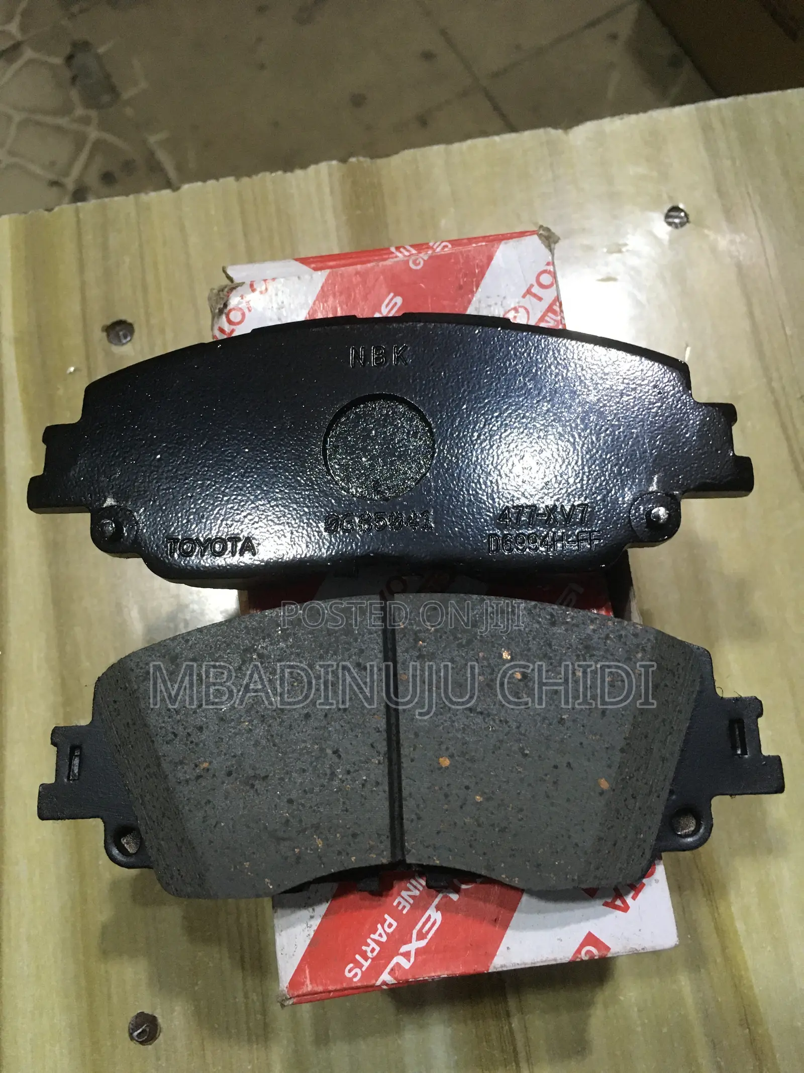 Front Brake Pad Camry 2018-2020