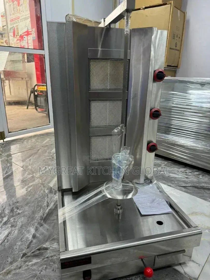 Shawarma Grill Gas 3burner