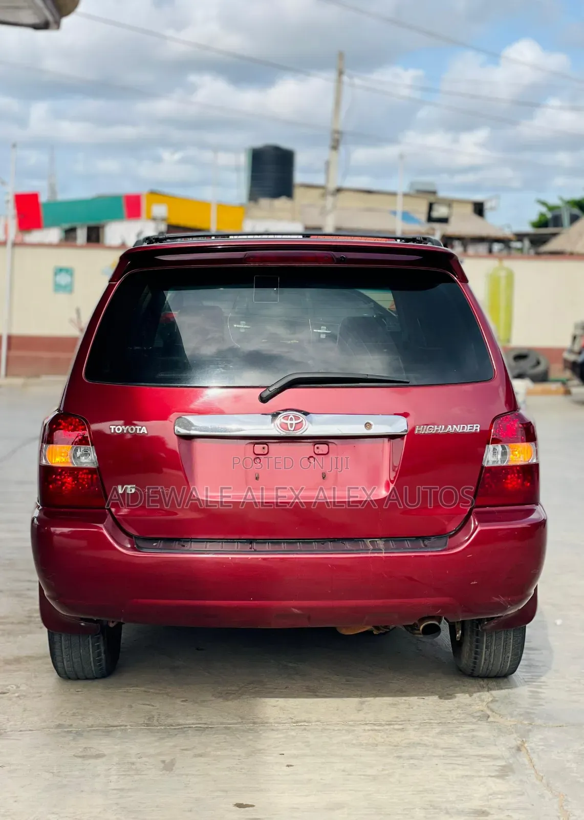 Toyota Highlander 2006 Burgundy