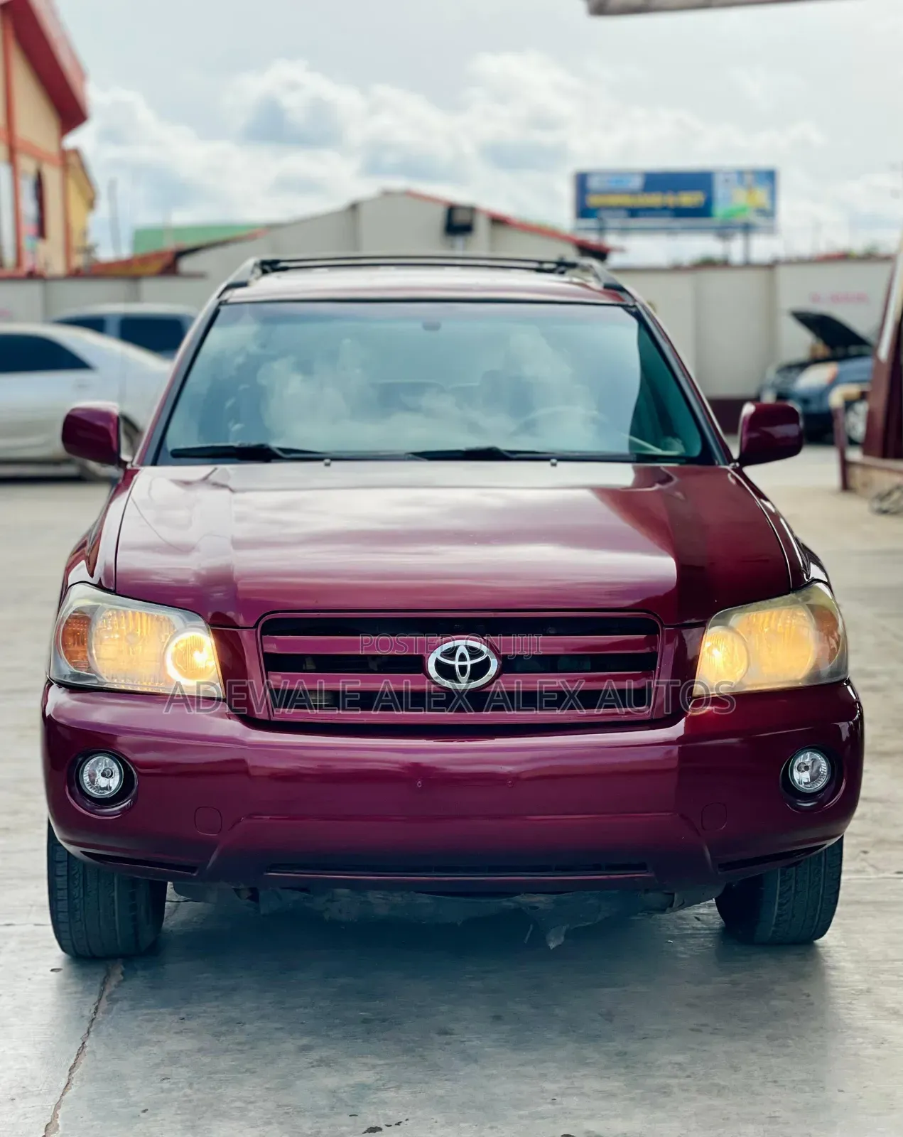 Toyota Highlander 2006 Burgundy