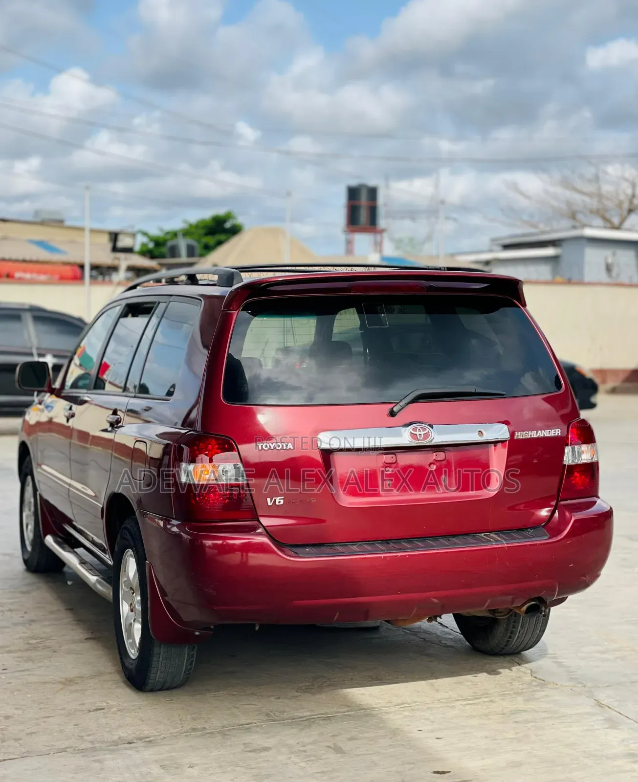 Toyota Highlander 2006 Burgundy