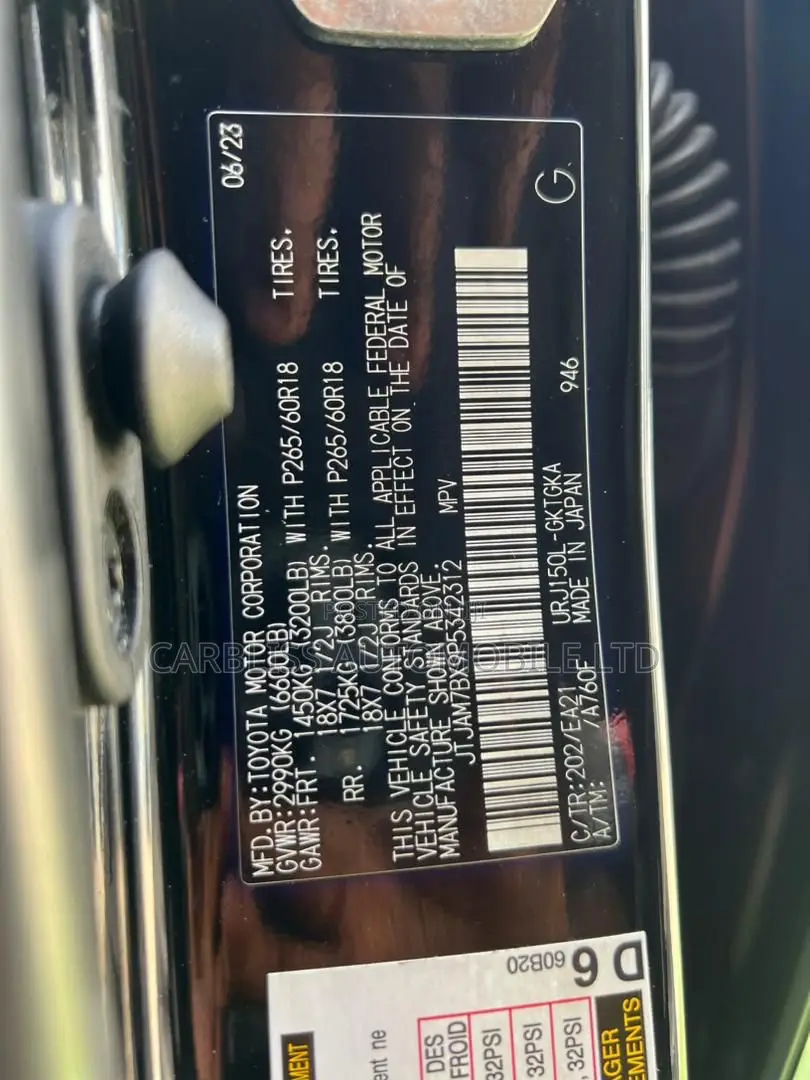 Lexus GX 460 AWD 2023 Black