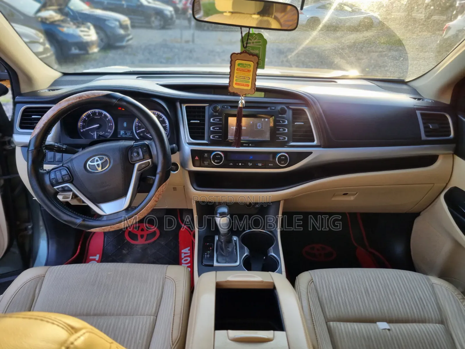 Toyota Highlander XLE V6 4x2 (3.5L 6cyl 6A) 2016 Green