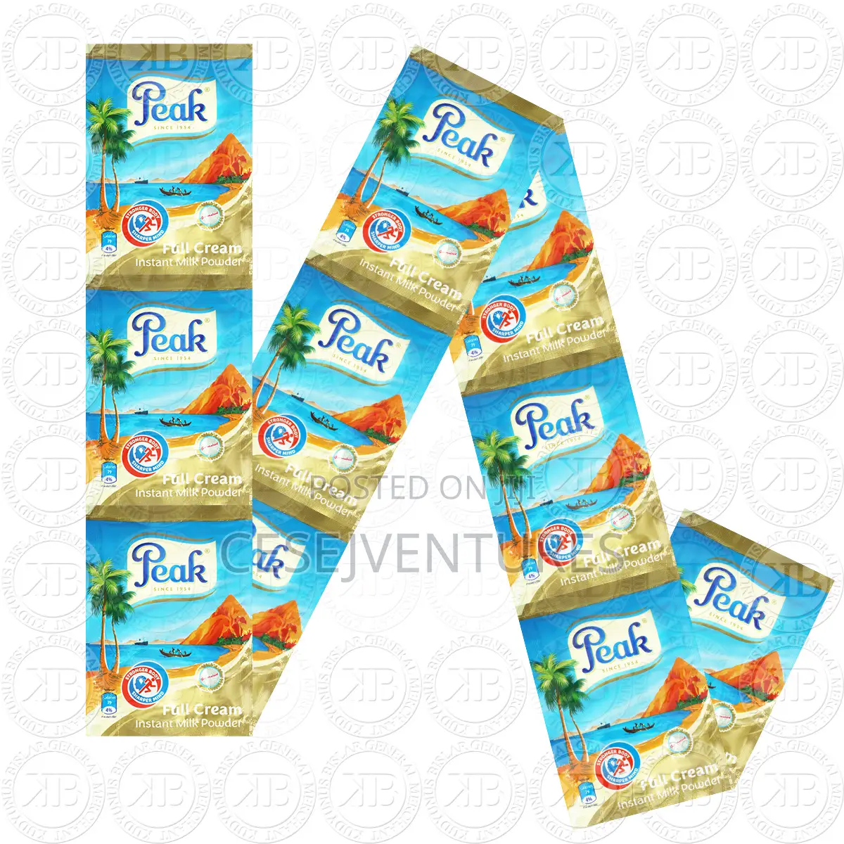 Peak Full Cream Instant Milk Powder Sachet 10 X 14g