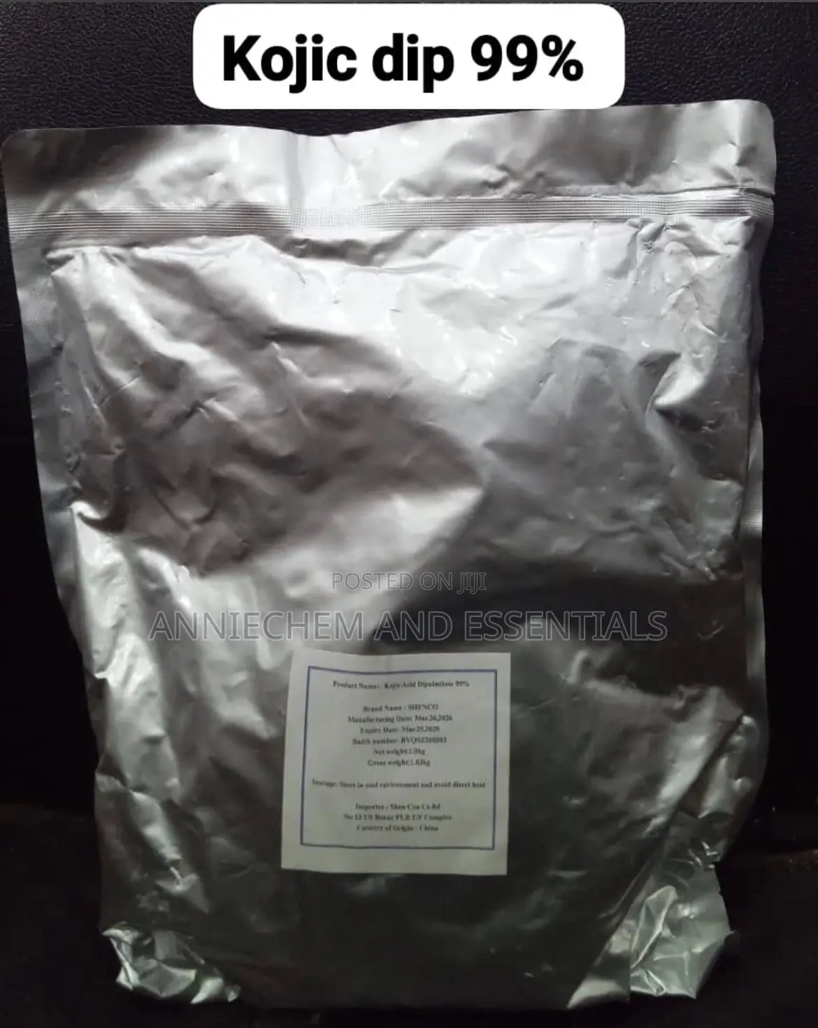 Kojic Acid Dipalmitate (Kad) Grade a (1kg)