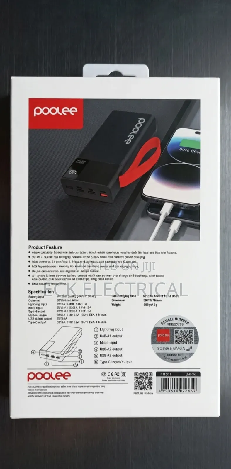 Poolee 30,000mah Powerbank