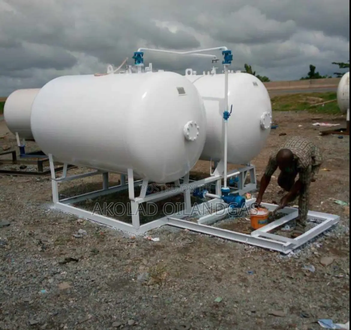 Complete Manifold of 3 Tons Skid