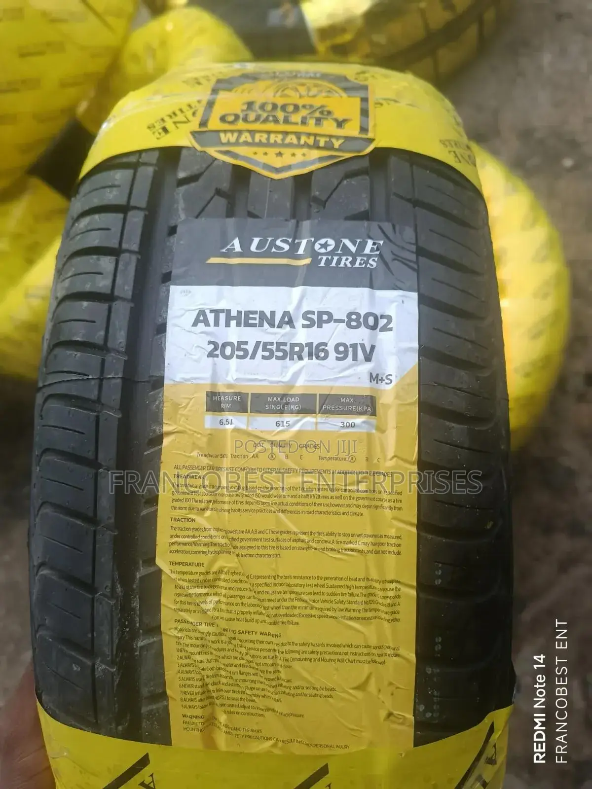 205/55r16 Austone Tire