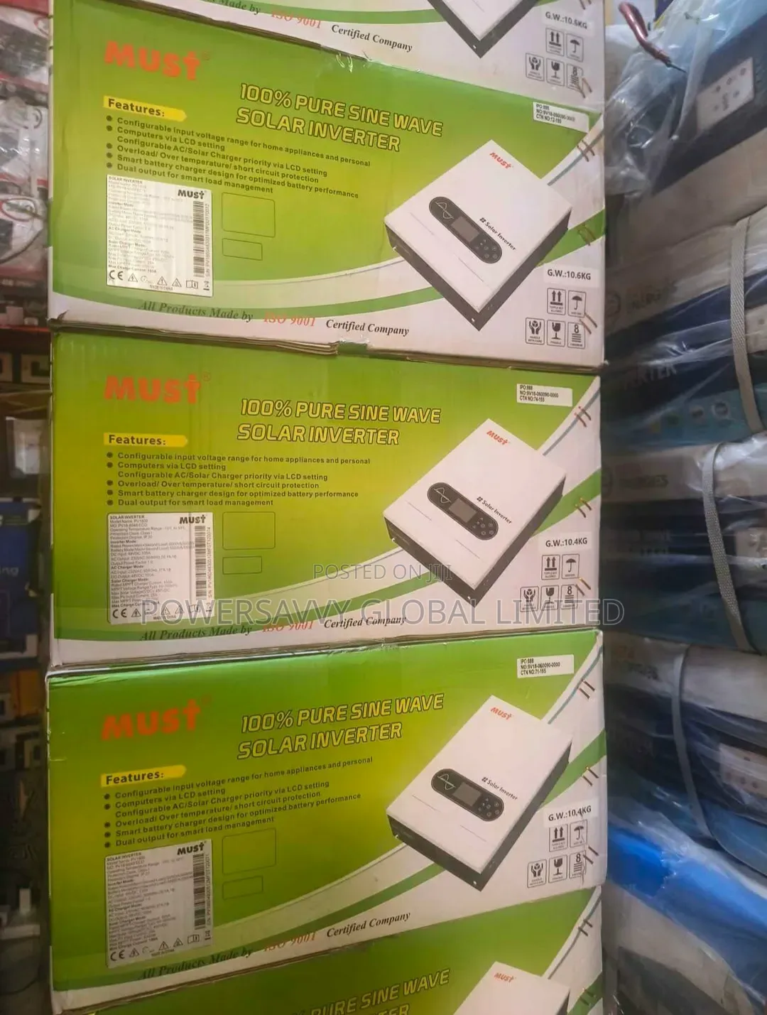 Must 6kva Hybrid Solar Inverter