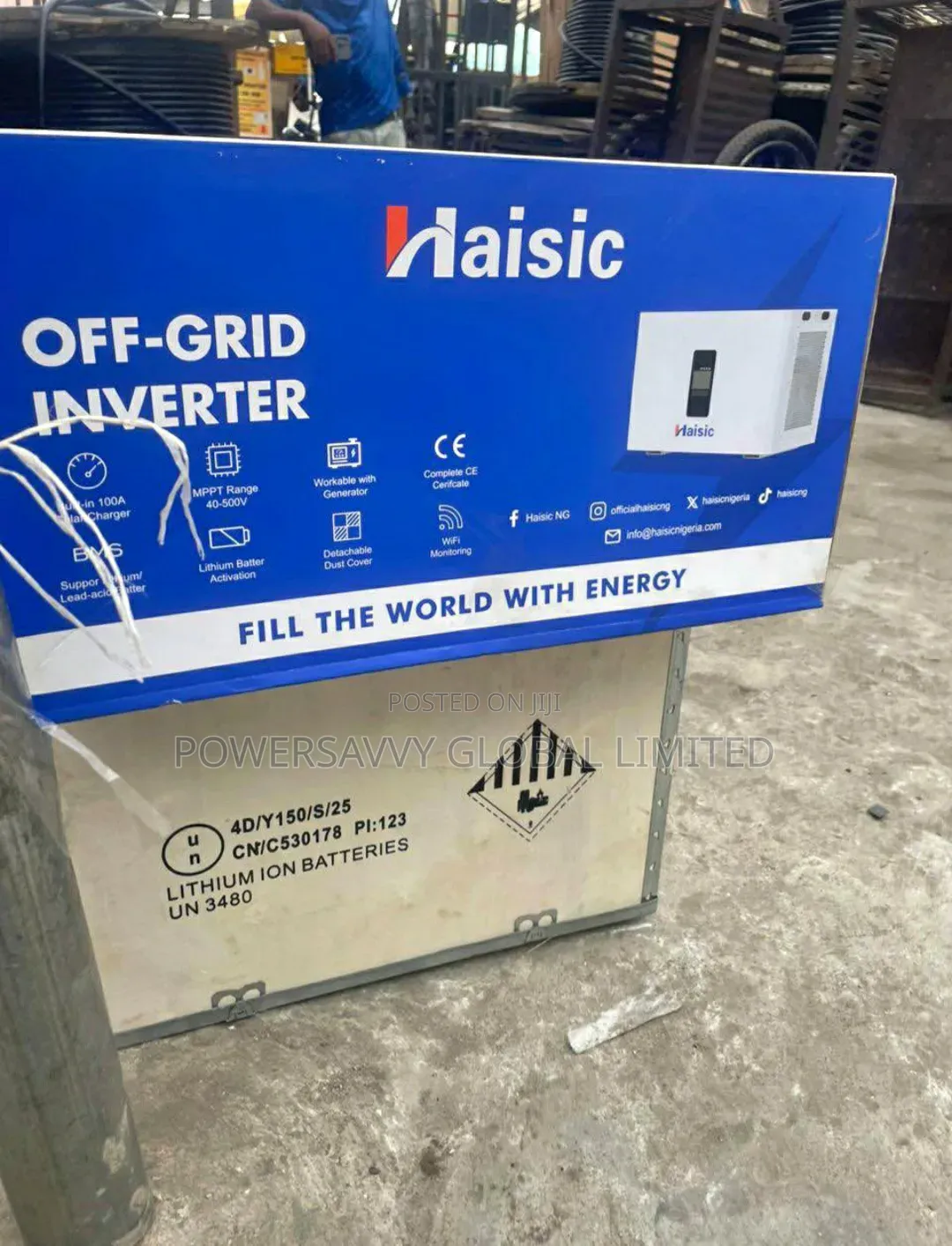 All in One 4.2kva Inverter and 8kwh Lithium Battery