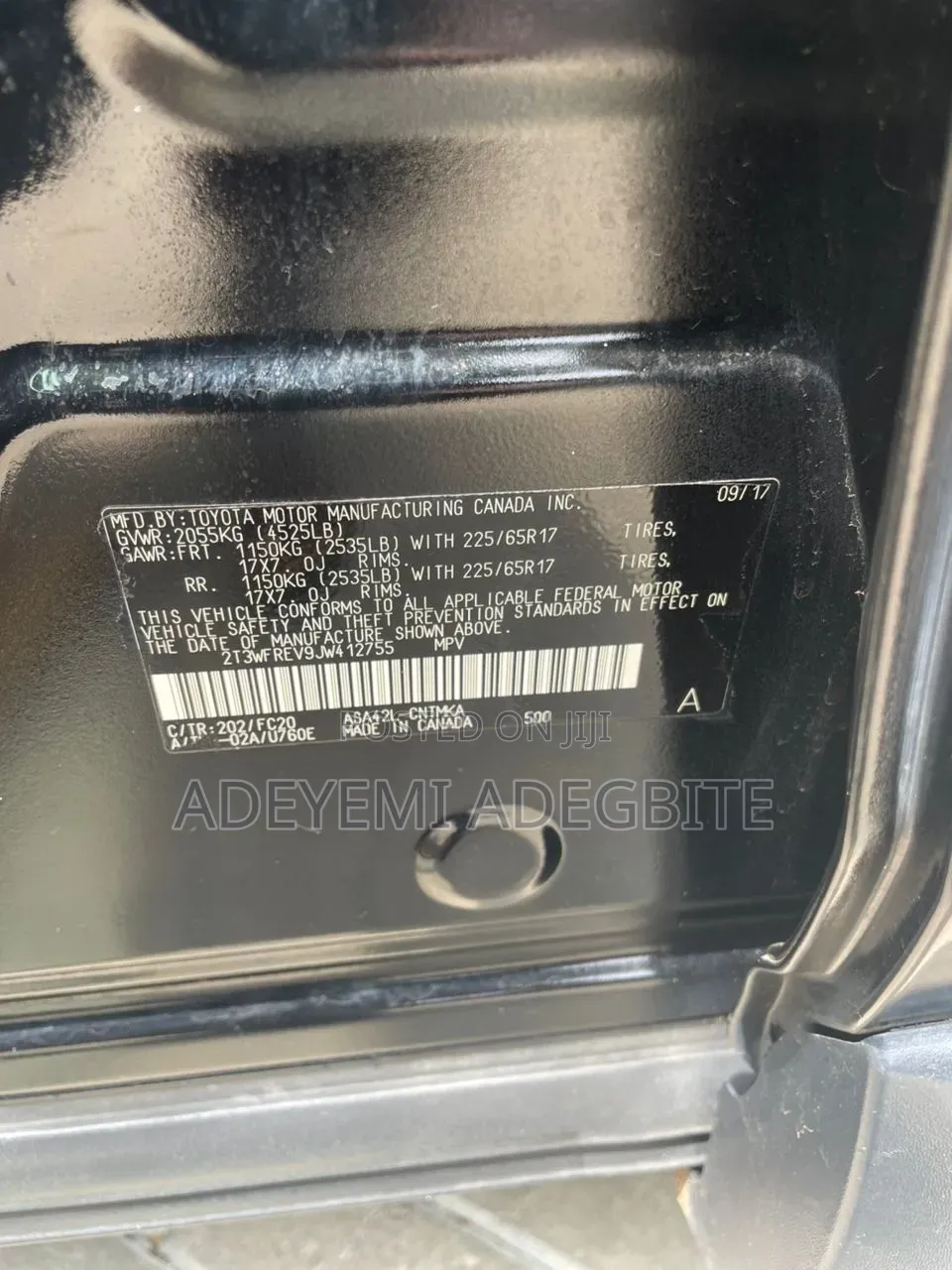 Toyota RAV4 2018 Gray