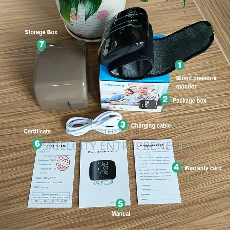 Rechargeable Blood Pressure Monitor