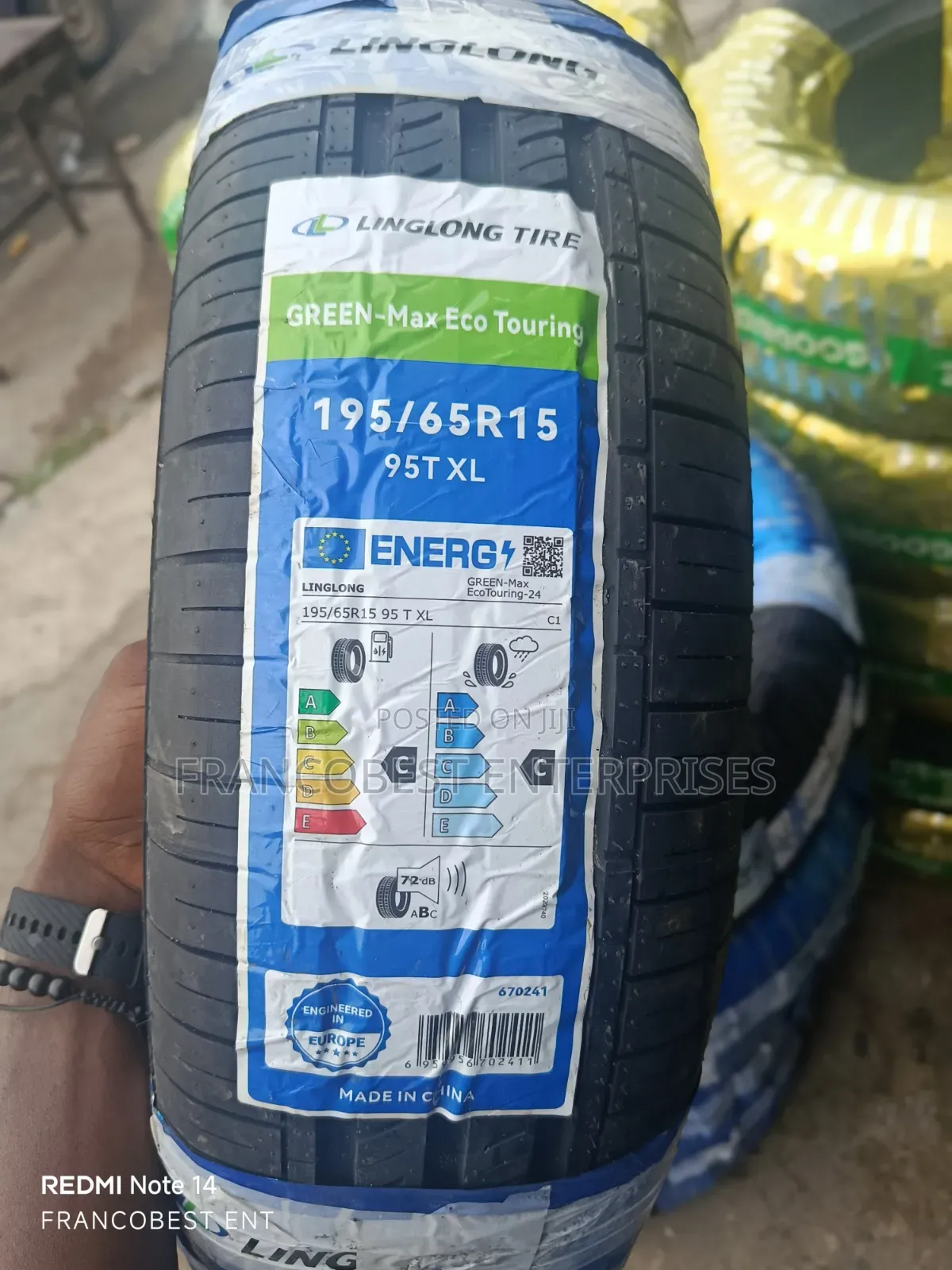 195/65r15 Linglong Tire