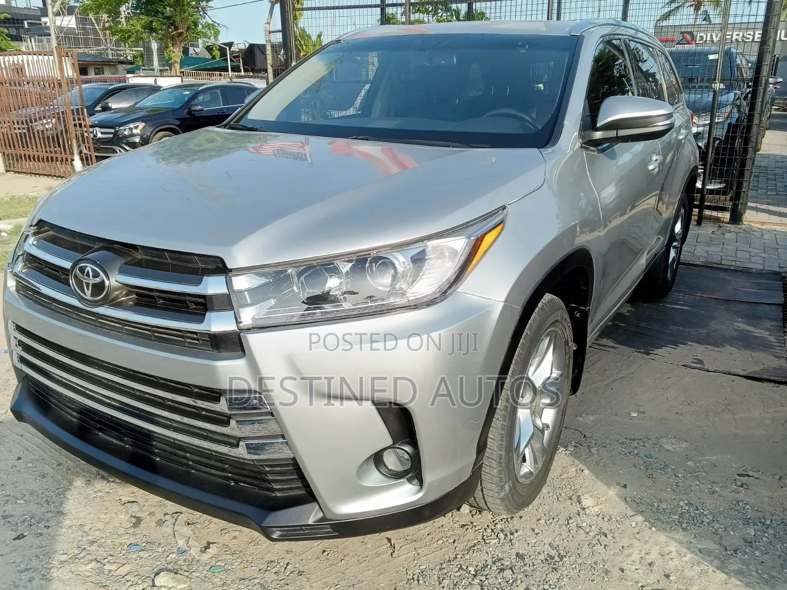 Toyota Highlander Limited Platinum 4x2 V6 (3.5L 6cyl 8A) 2018 Silver