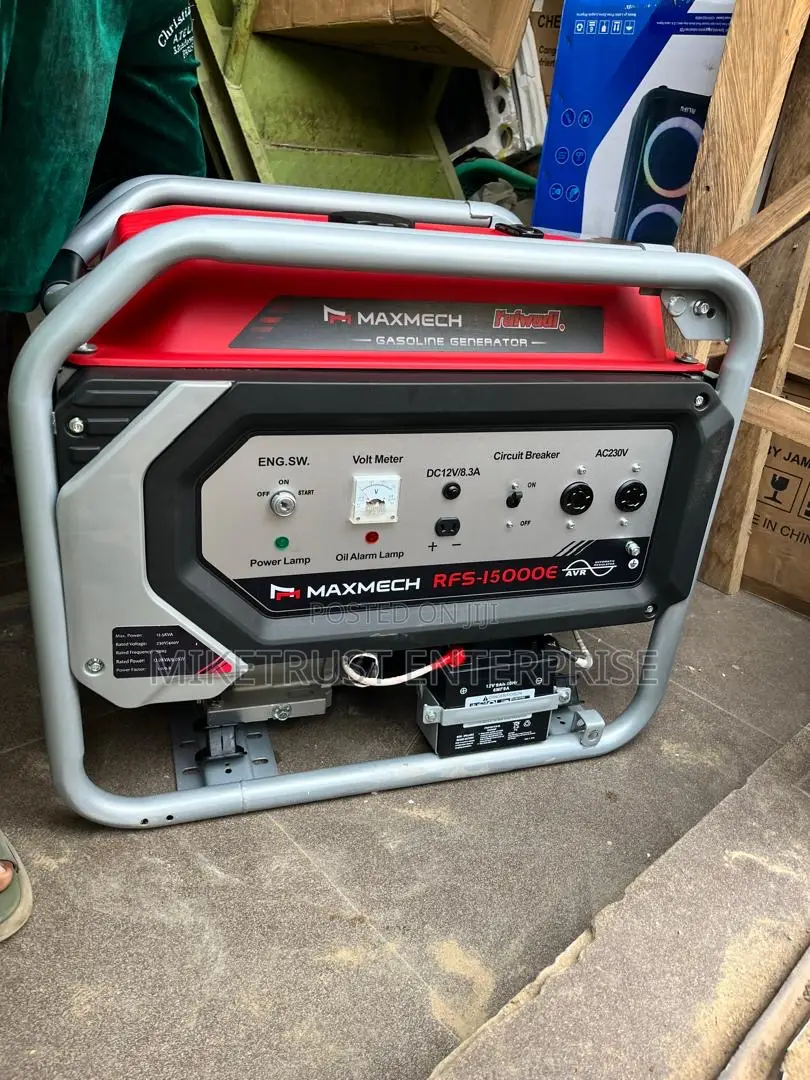 Maxmech 12kva Generator. Pure Copper