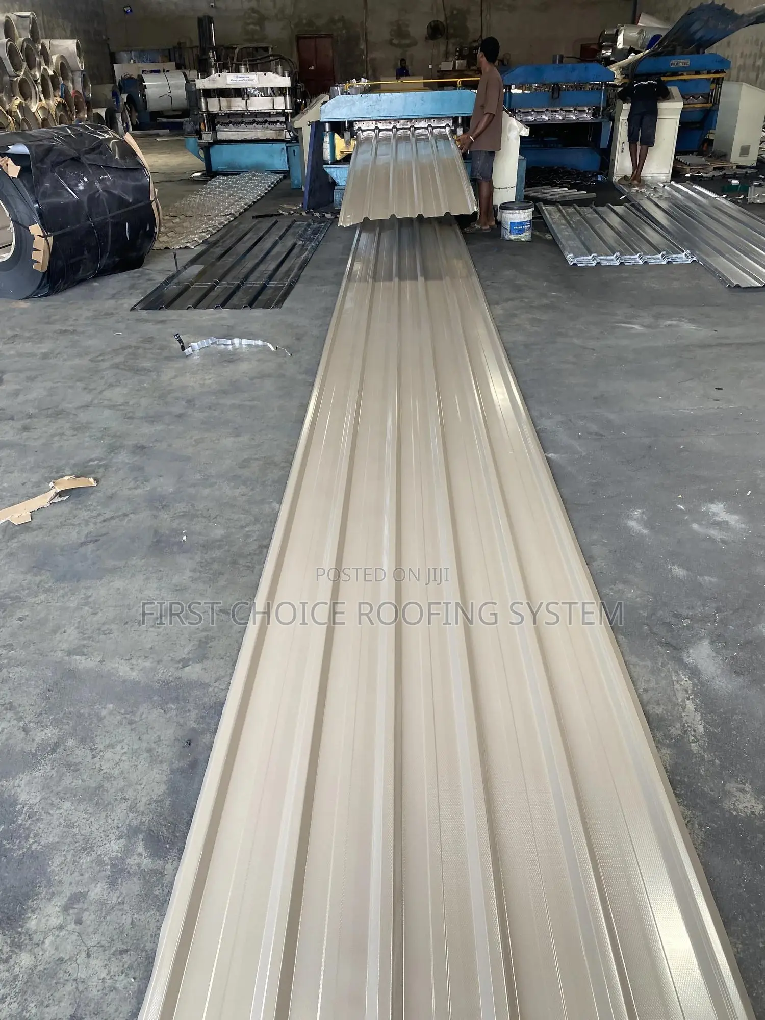 Ovenbaked Aluminum Roofing Sheet With No Alloy