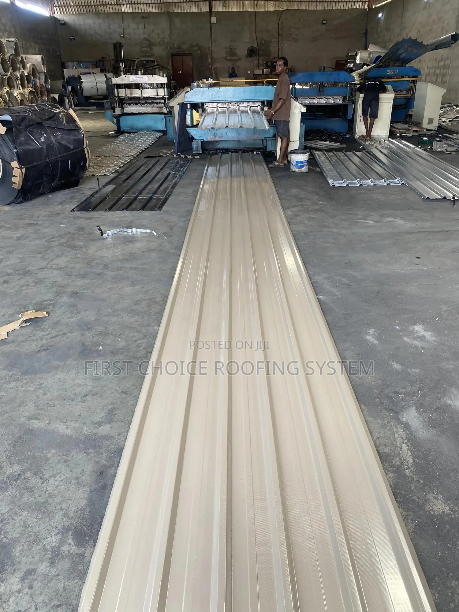 Ovenbaked Aluminum Roofing Sheet With No Alloy