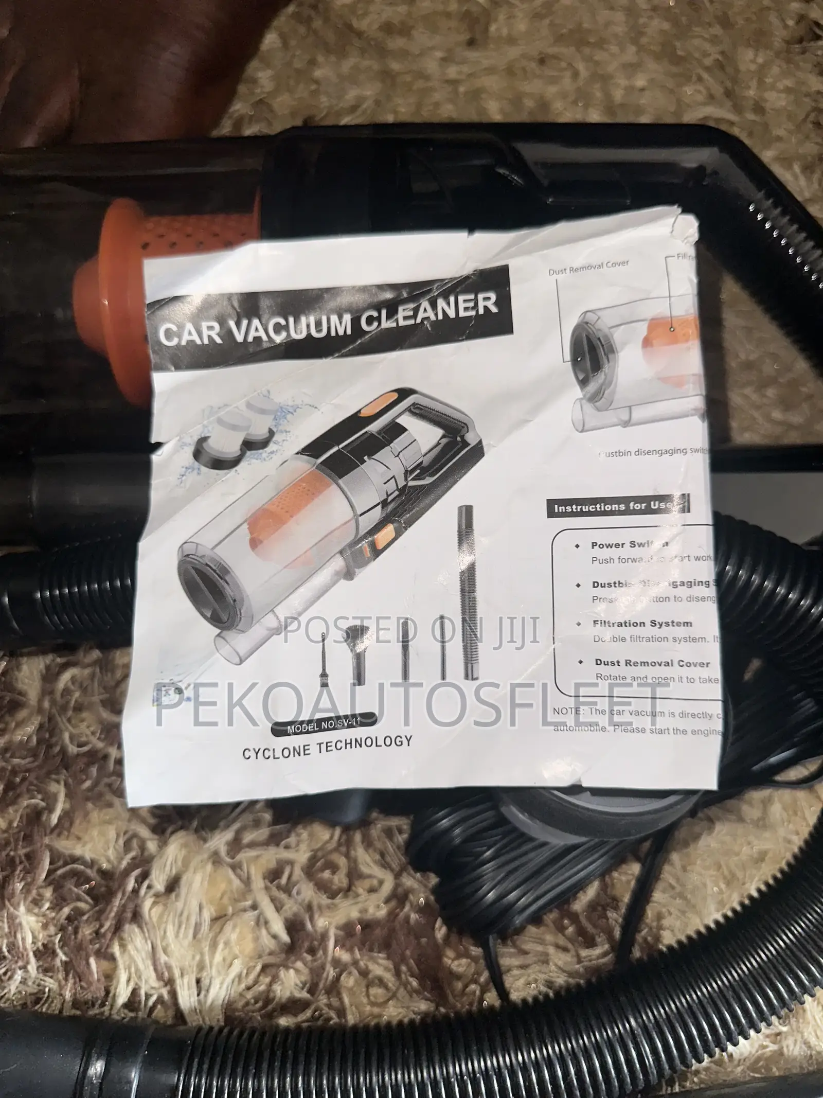 12v Car Cigarette Lighter Car Vacuum Cleaner