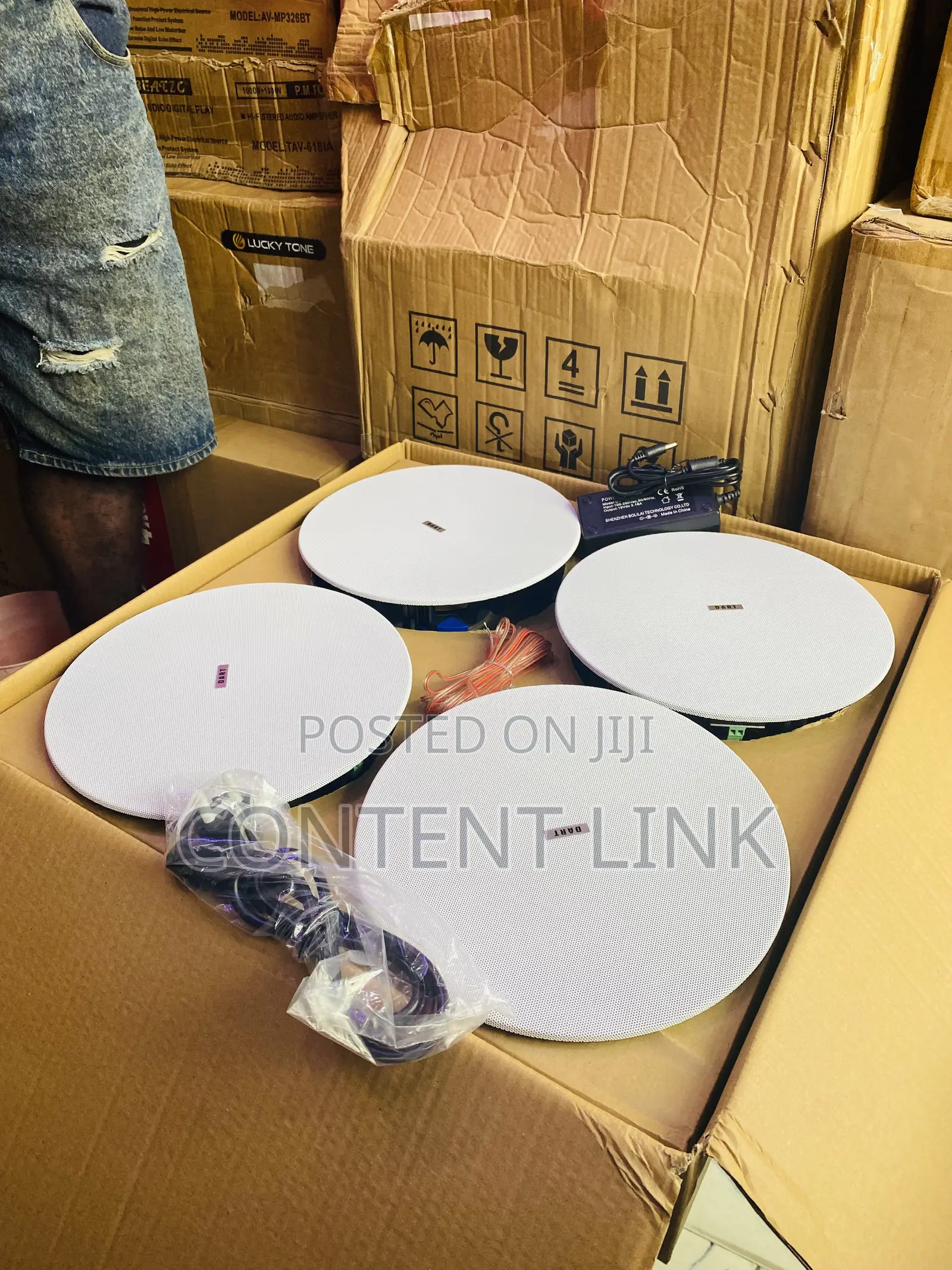 4in1 Flameless Bluetooth Ceiling /Pop Speakers