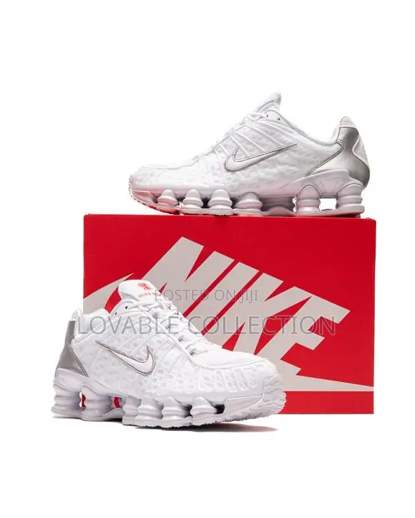 Nike Shox Tl "White Metallic Silver.